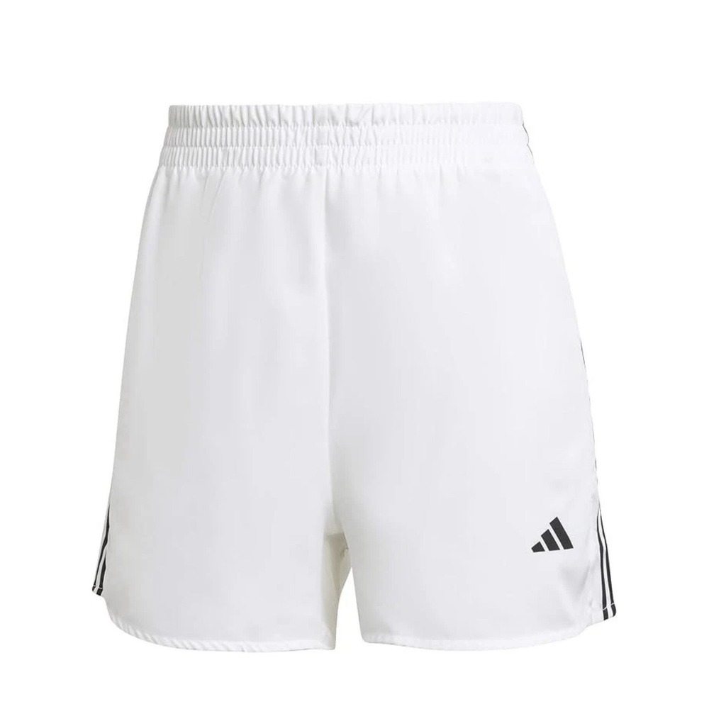 ADIDAS Womens Size XL 3 Stripes High Rise Athletic Training Shorts Aeroready Run - Picture 1 of 13